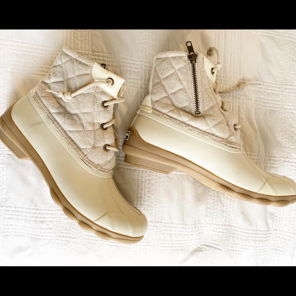 Sperry saltwater duck boots